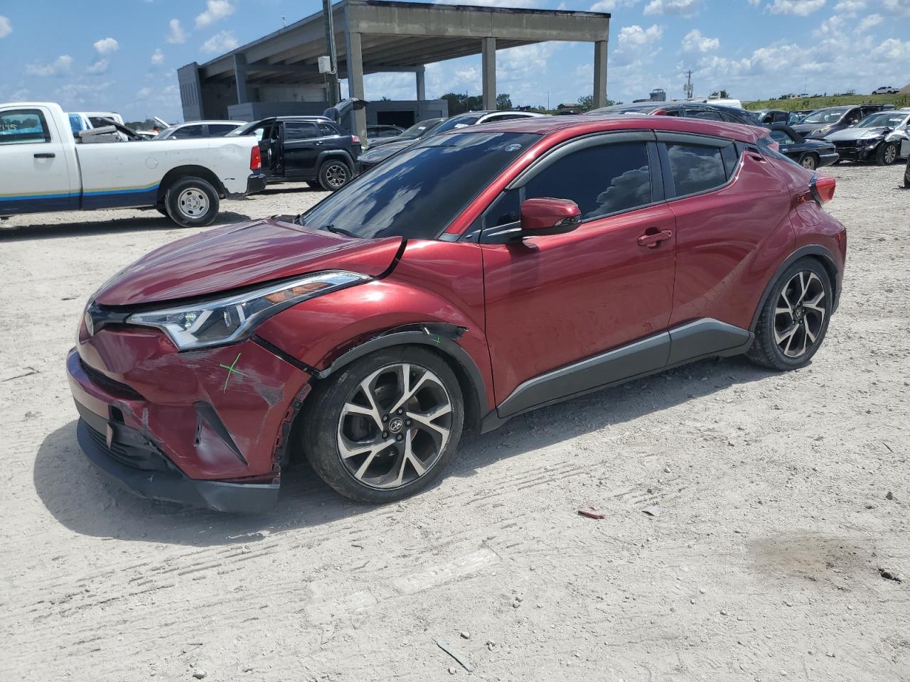 2018 Toyota C-Hr Xle للبيع في West Palm Beach، FL - Side