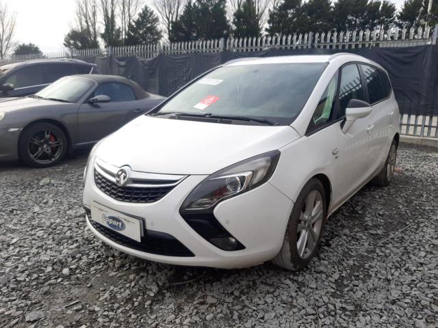 2016 VAUXHALL ZAFIRA TOU for sale at Copart BELFAST