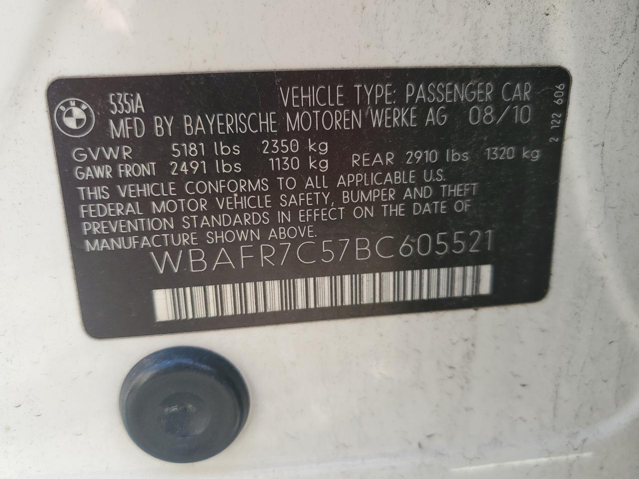 2011 BMW 5er - Image 13