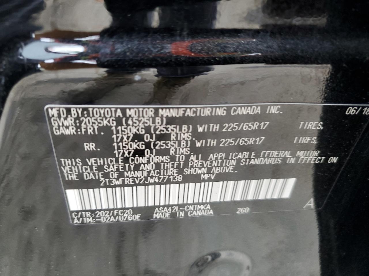 2018 Toyota RAV 4 - Image 15