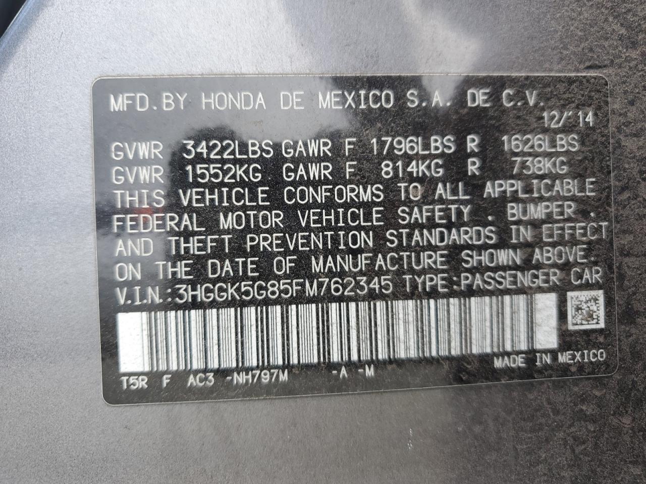 2015 Honda Fit - Image 14