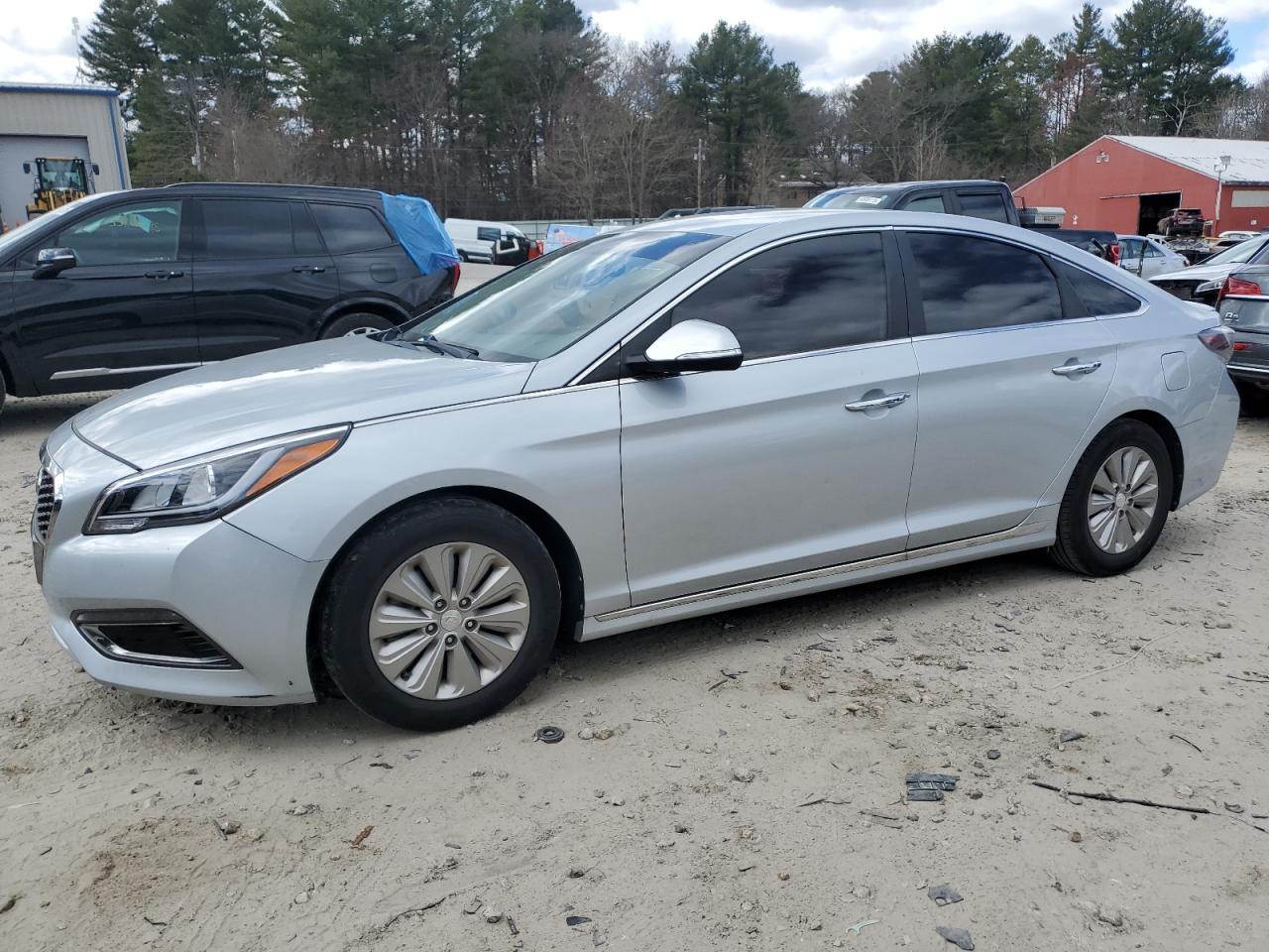 2017 Hyundai Sonata Hybrid for Sale in Mendon, MA - Normal Wear