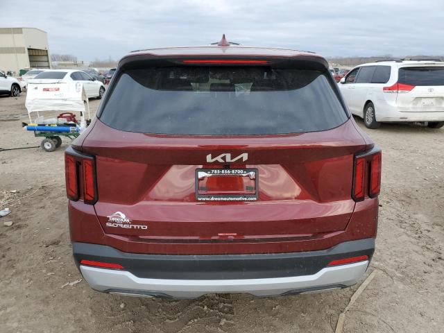  KIA SORENTO 2025 Бордовый