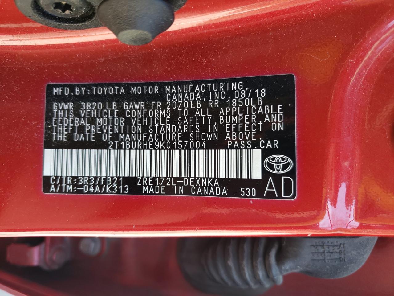 2019 Toyota Corolla - Image 12