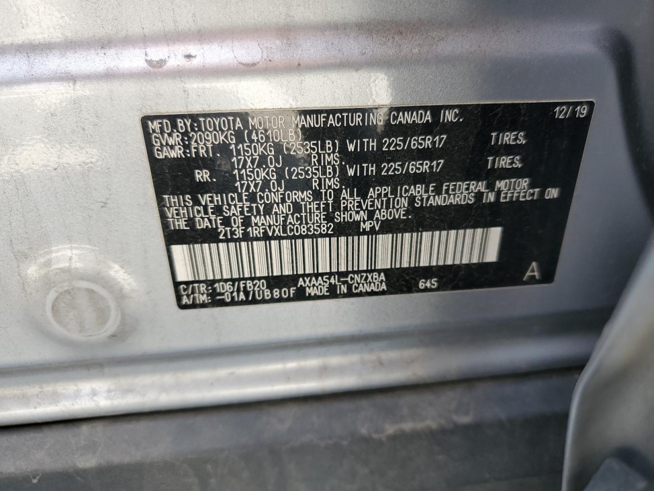 2020 Toyota RAV 4 - Image 13