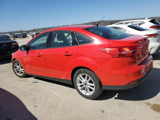 Sedans FORD FOCUS 2015 Czerwony