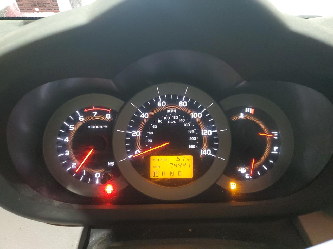 2008 Toyota Rav4 VIN: JTMBD33V286074065 Lot: 46991435