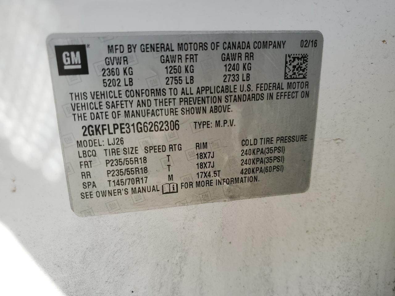 2016 GMC Terrain - Image 13