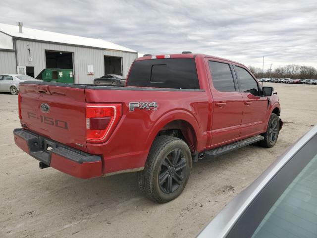  FORD F-150 2022 Бордовый