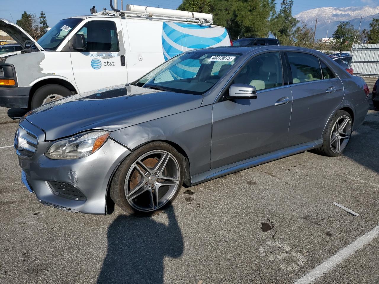 2014 Mercedes-Benz E 350 на продаже в Rancho Cucamonga, CA - Front End