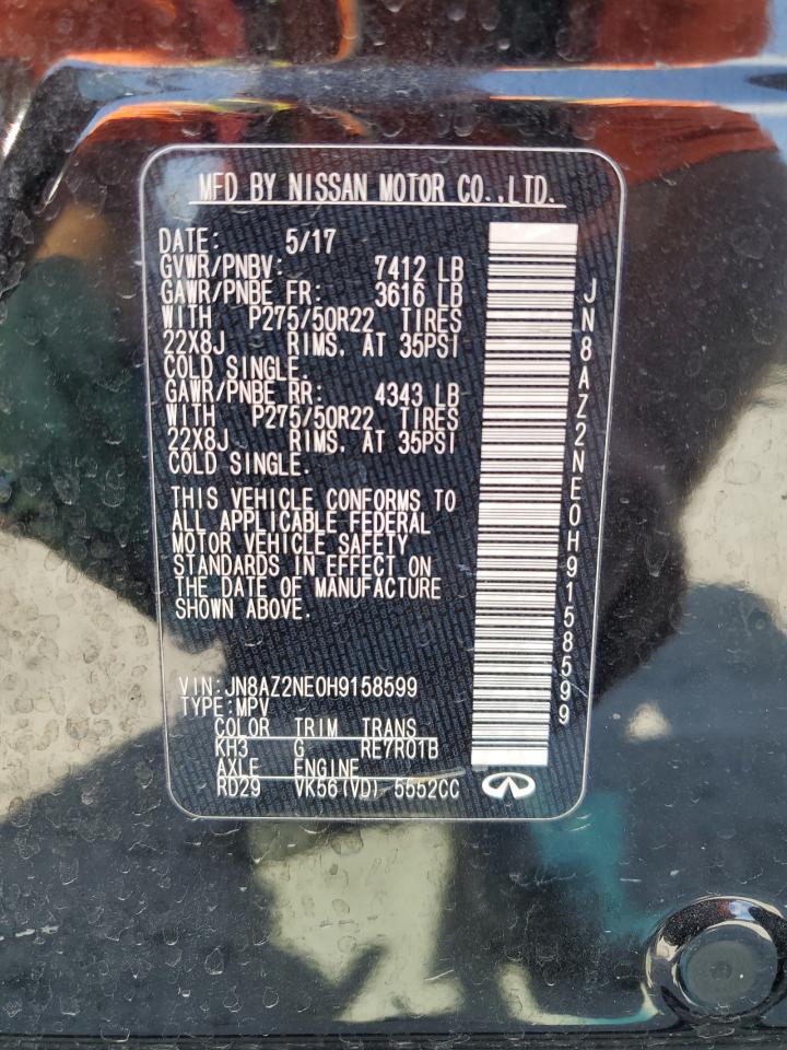 2017 Infiniti QX80 - Image 14
