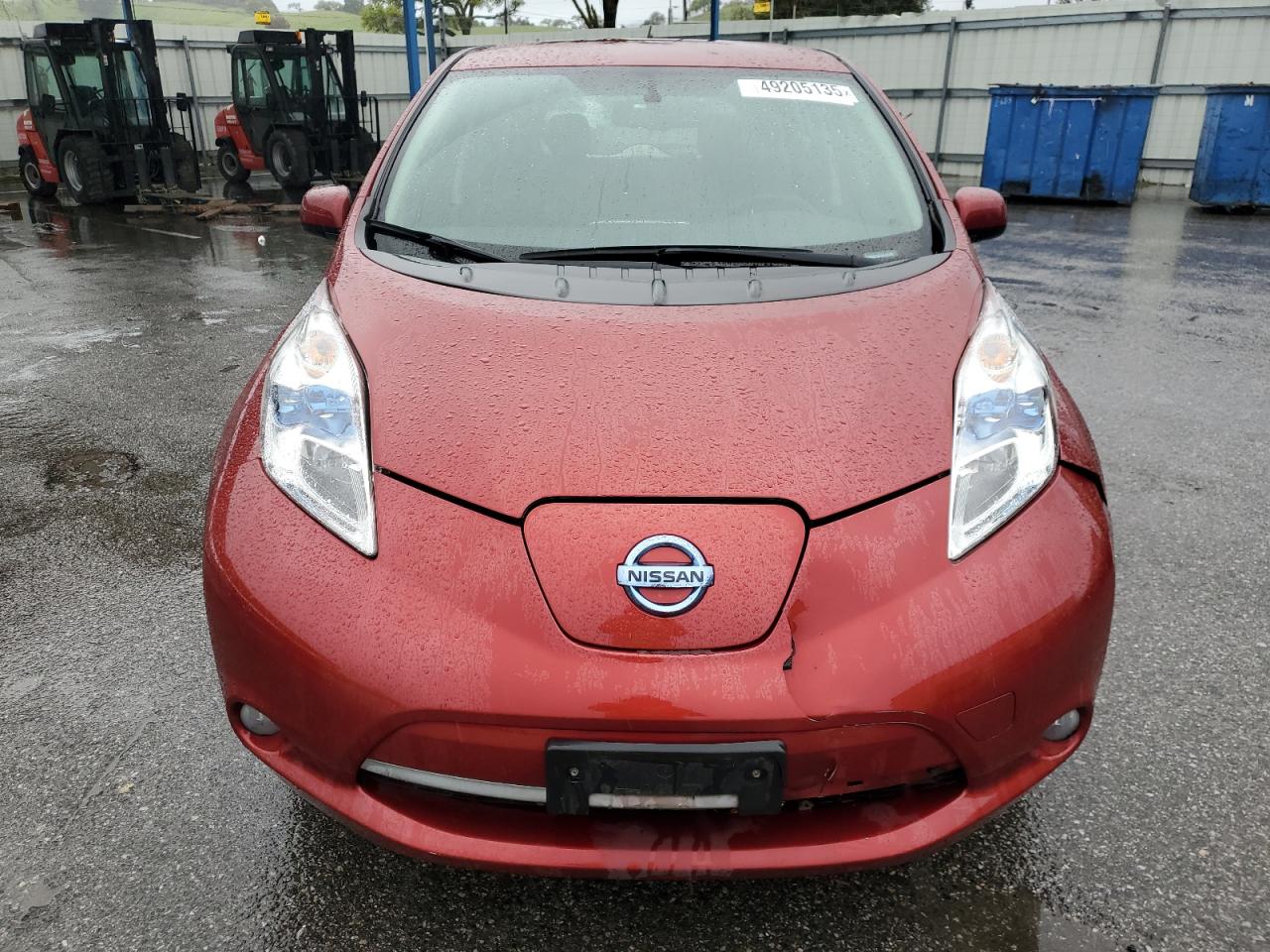 2015 Nissan Leaf S VIN: 1N4AZ0CP8FC305147 Lot: 49205135