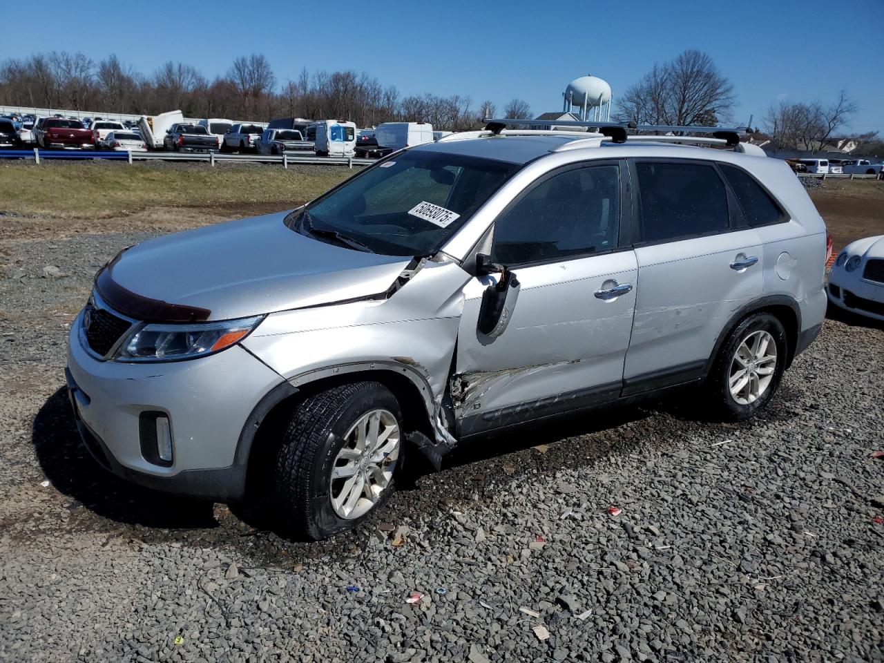 2014 Kia Sorento Lx იყიდება Hillsborough-ში, NJ - Side