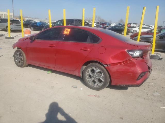  KIA FORTE 2020 Czerwony
