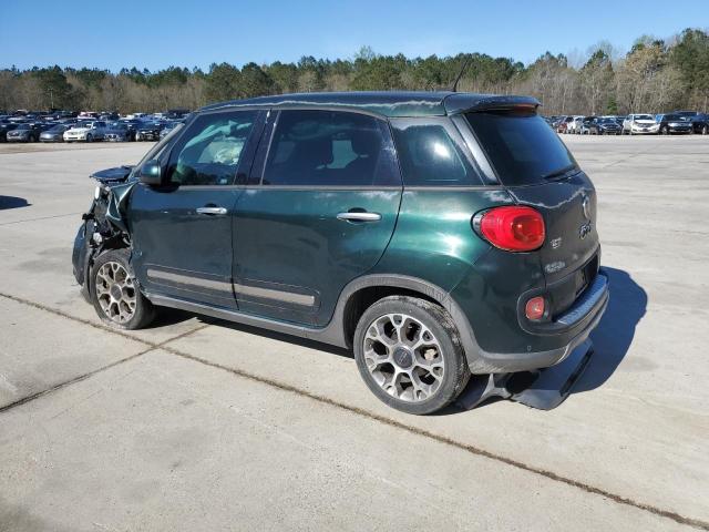 Паркетники FIAT 500 2014 Зелений
