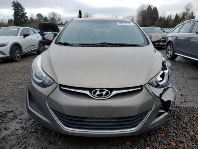  HYUNDAI ELANTRA 2016 Brown