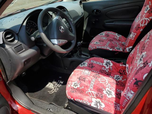  NISSAN VERSA 2015 Красный