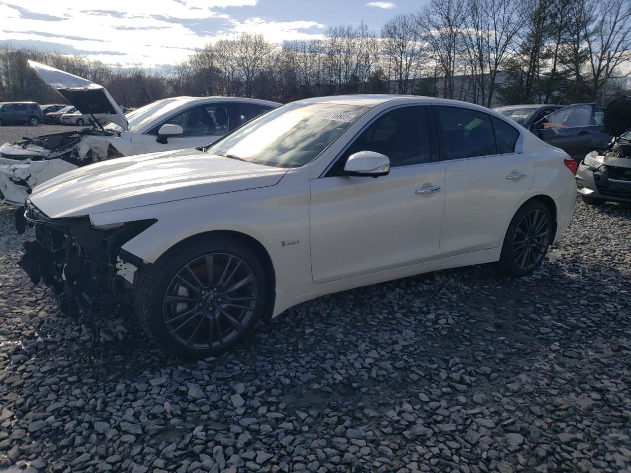 2016 Infiniti Q50 Red Sport 400 for Sale in North Billerica, MA - Front End