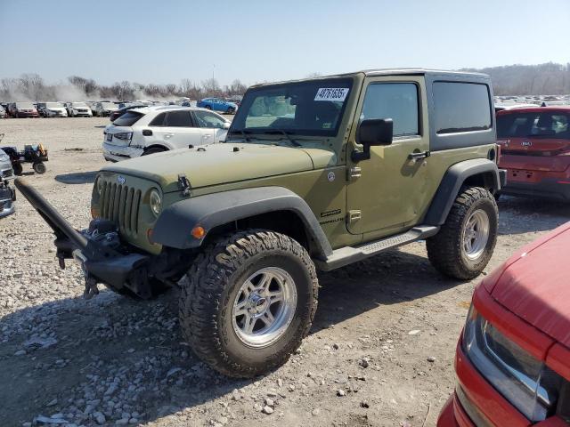  JEEP WRANGLER 2013 Зеленый