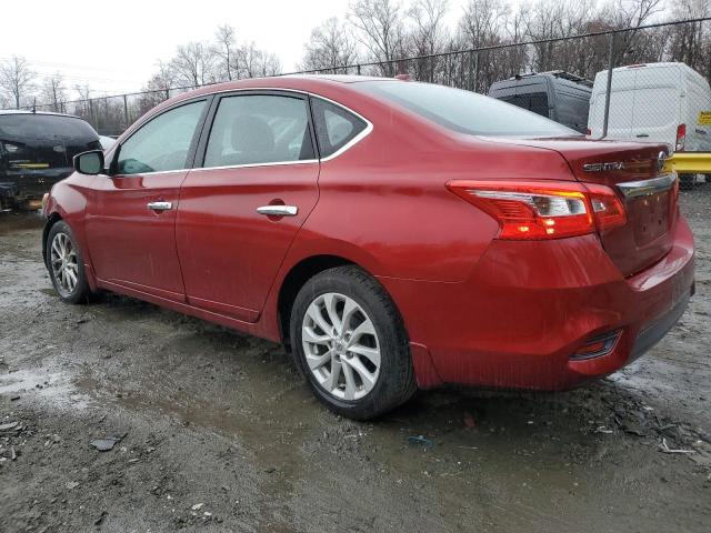  NISSAN SENTRA 2018 Red