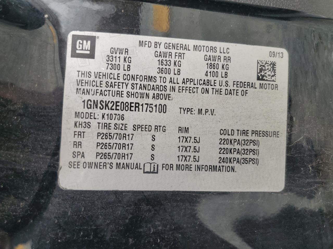 2014 Chevrolet Tahoe - Image 13
