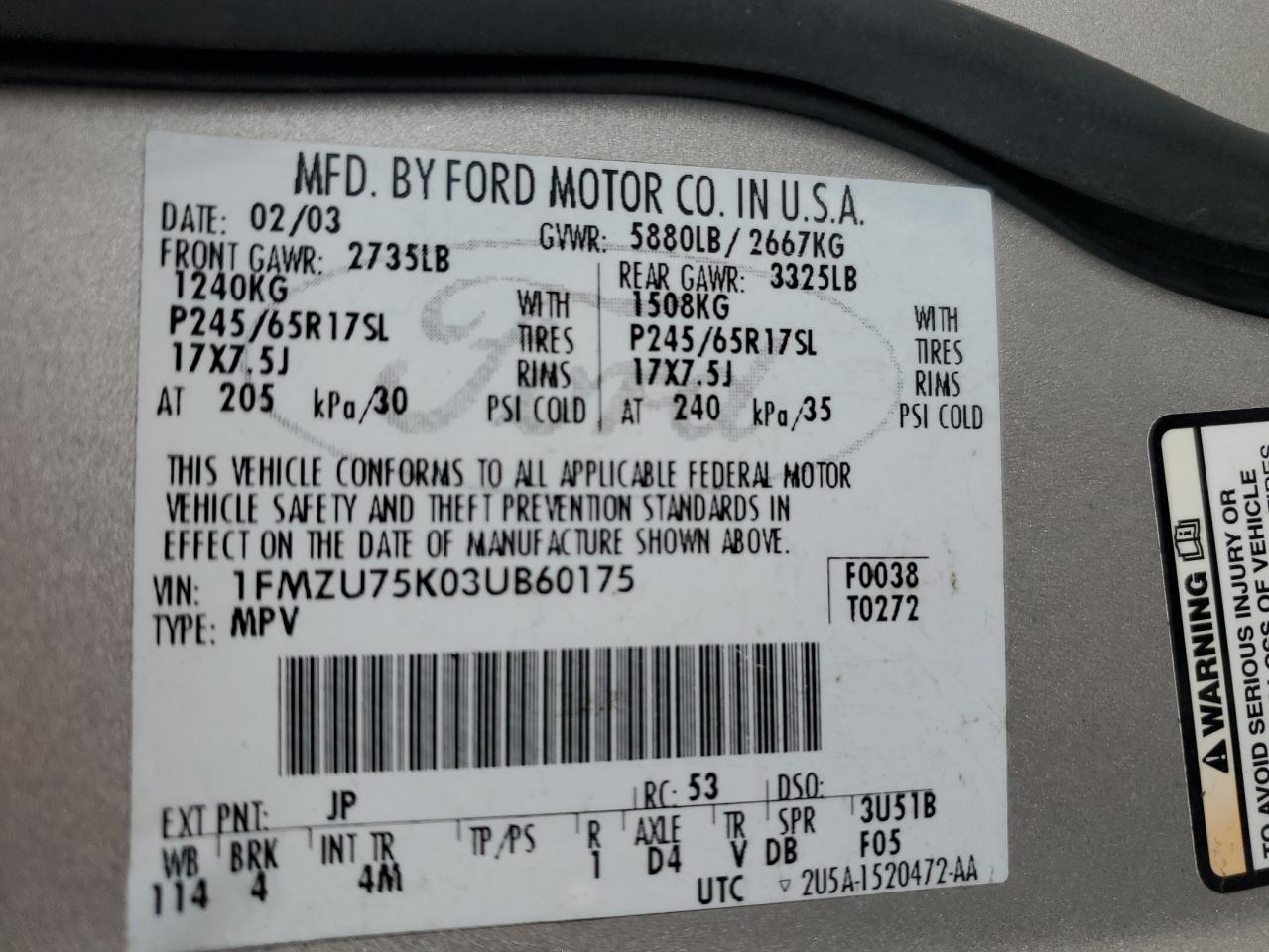 2003 Ford Explorer - Image 13