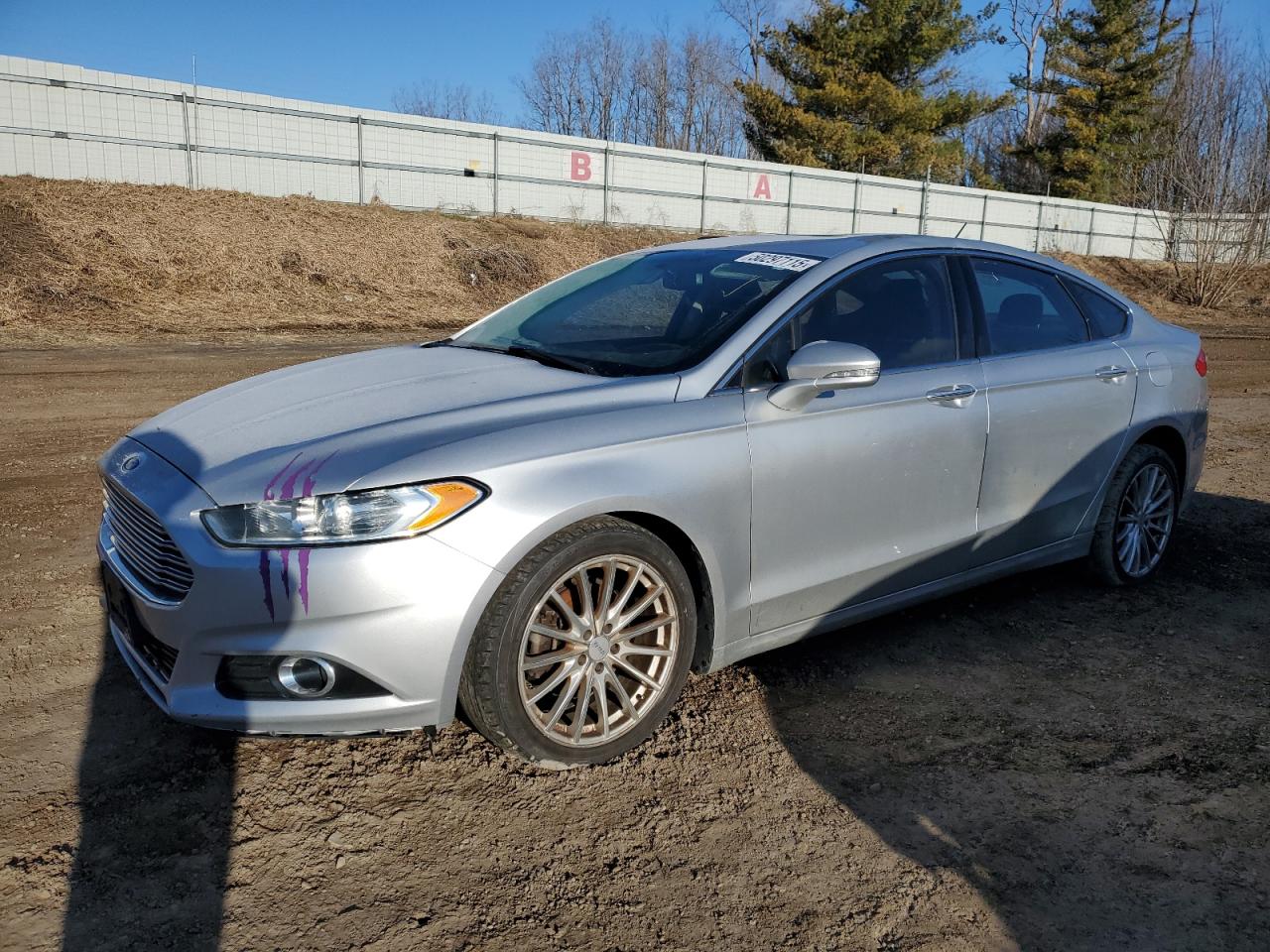 2015 Ford Fusion Titanium for Sale in Davison, MI - Front End