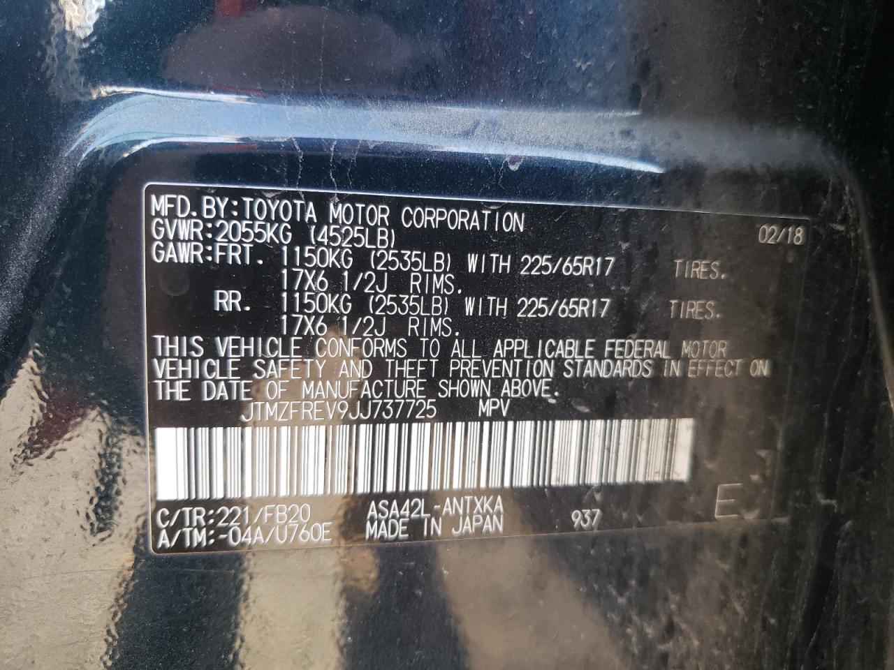2018 Toyota RAV 4 - Image 13