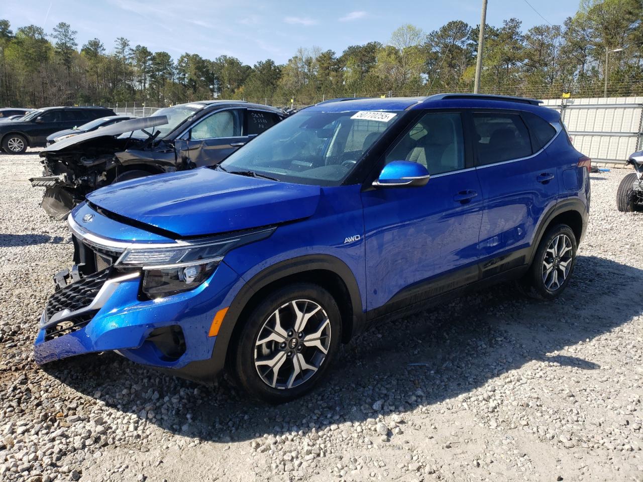 2021 Kia Seltos Ex продається в Ellenwood, GA - Front End