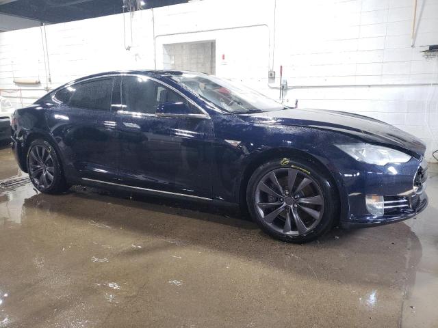 Хэтчбеки TESLA MODEL S 2013 Синий