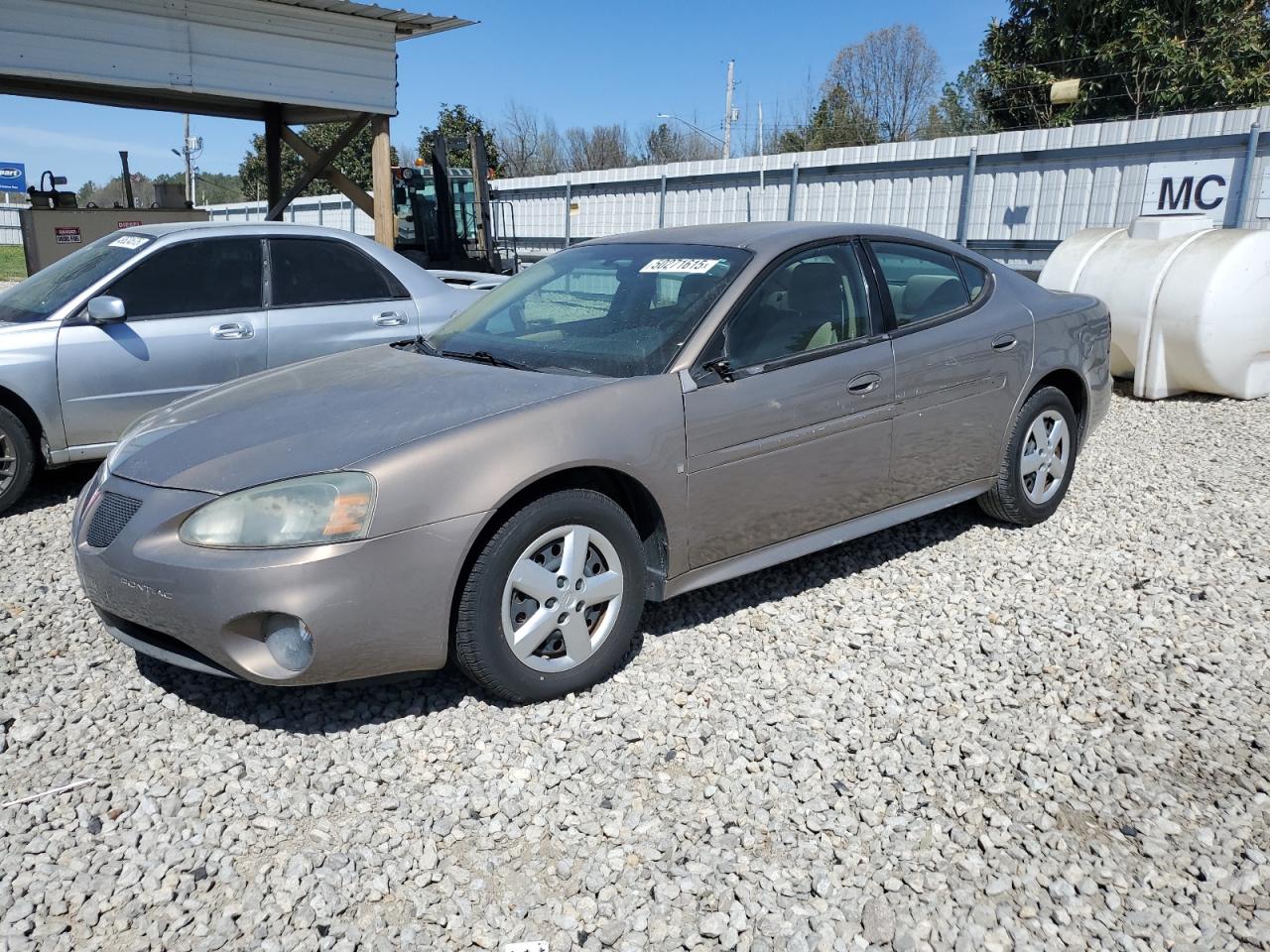 2007 Pontiac Grand Prix de vânzare în Memphis, TN - Normal Wear