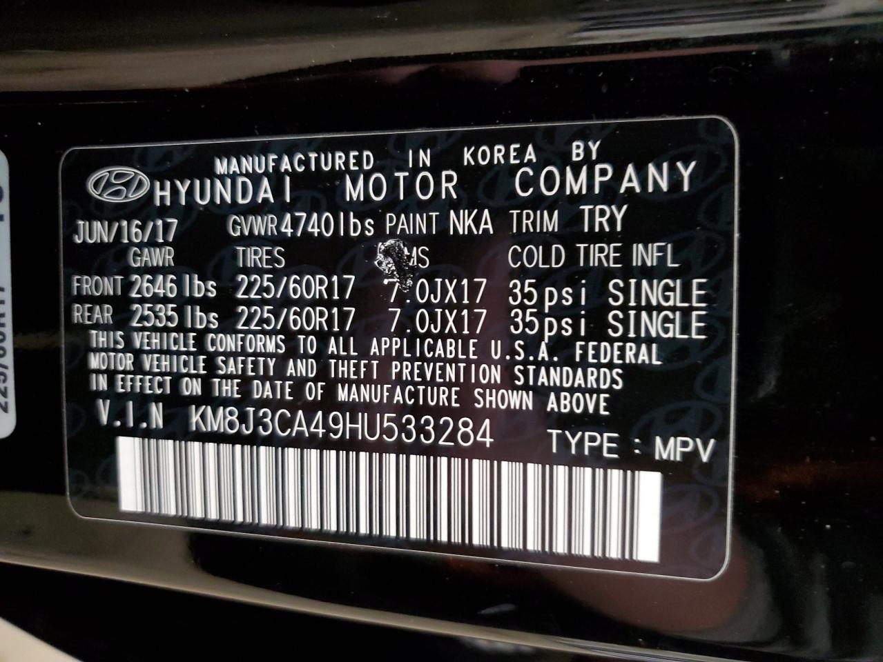 2017 Hyundai Tucson - Image 16