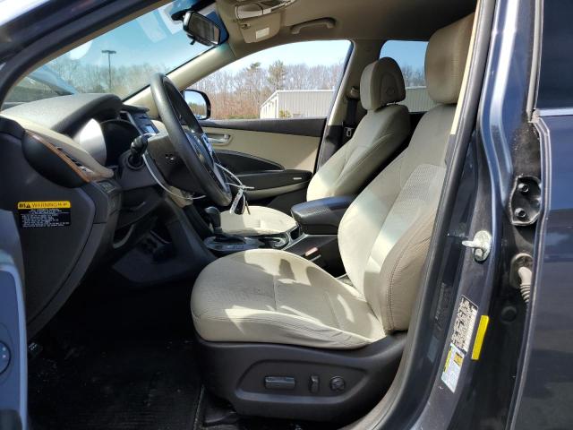  HYUNDAI SANTA FE 2015 Granatowy