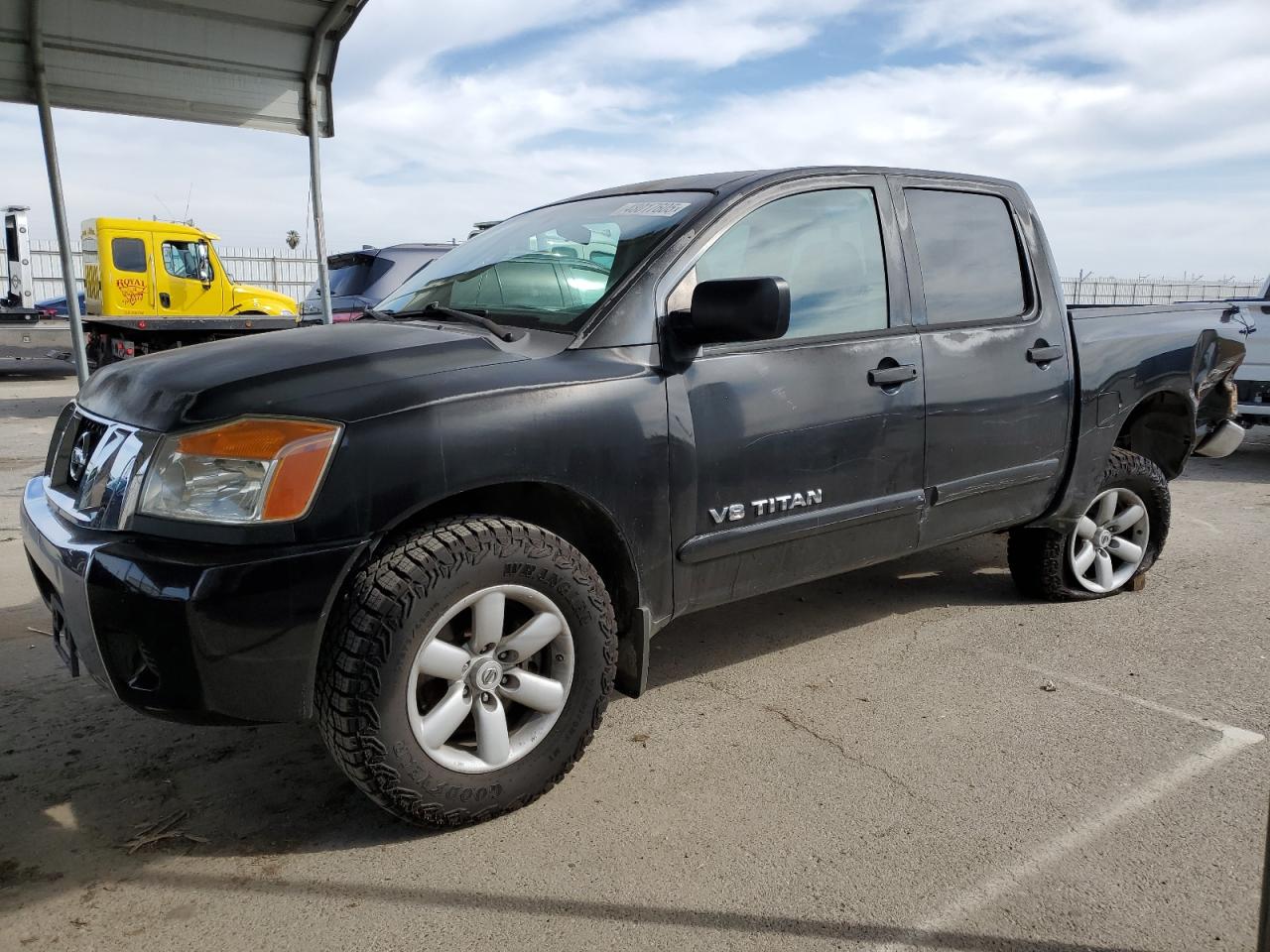 2008 Nissan Titan Xe за продажба в Fresno, CA - Rear End