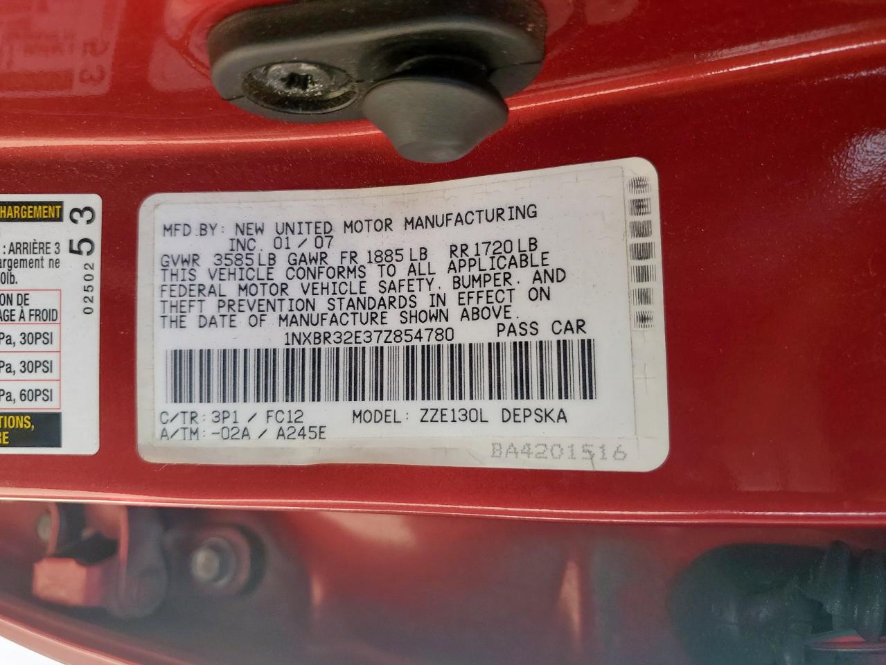 2007 Toyota Corolla - Image 13