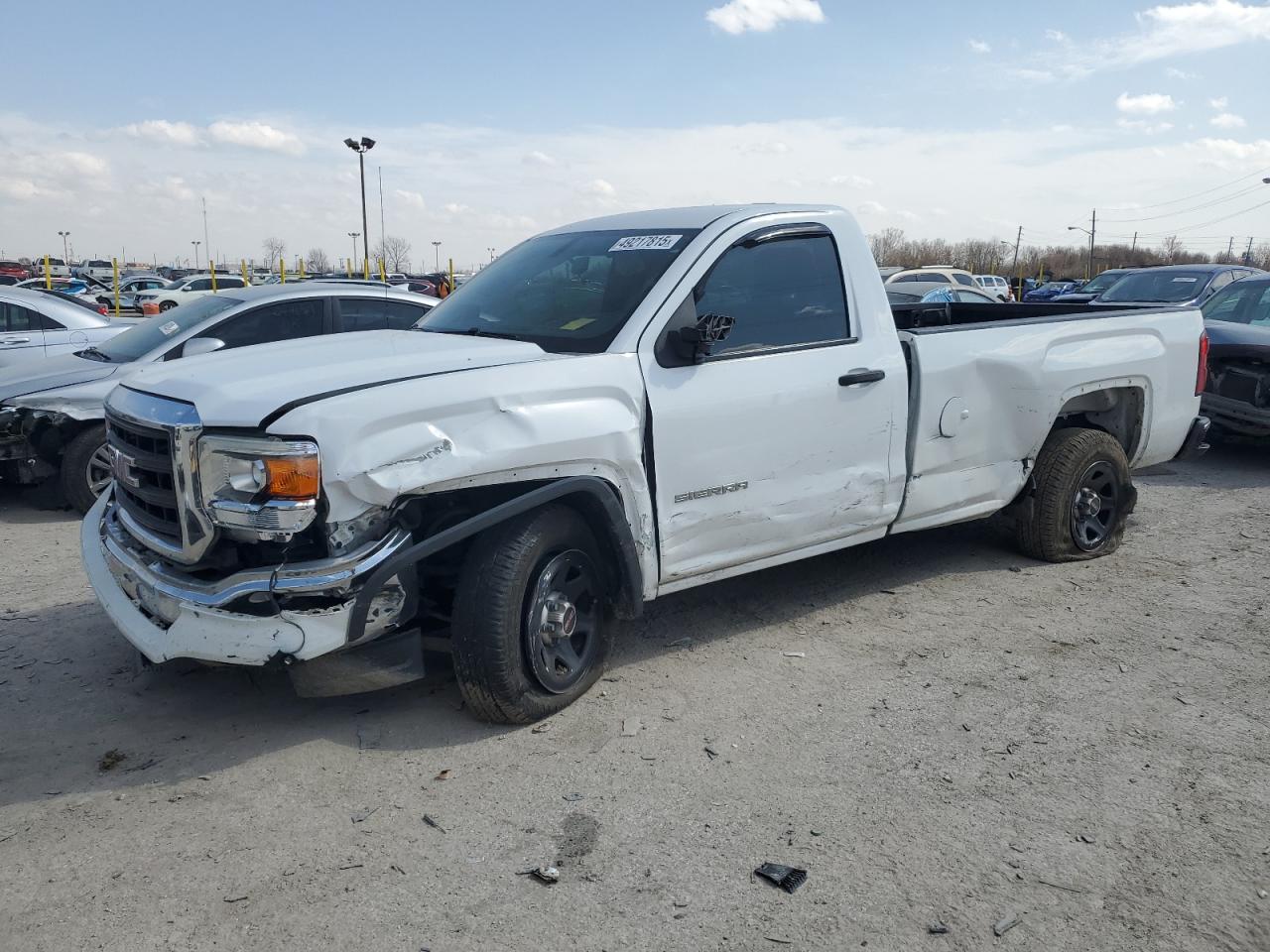 2015 Gmc Sierra C1500 en Venta en Indianapolis, IN - Front End