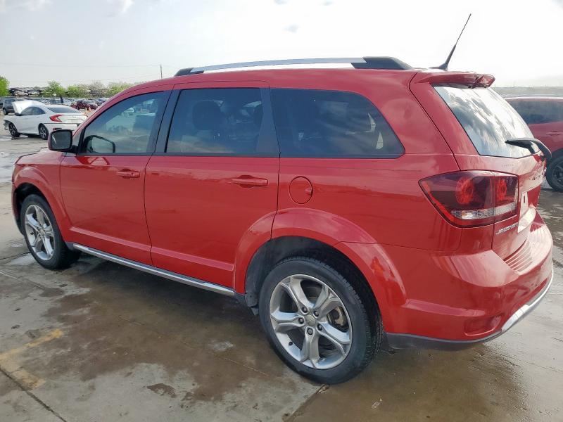  DODGE JOURNEY 2017 Red