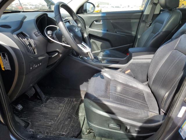  KIA SPORTAGE 2012 Синий