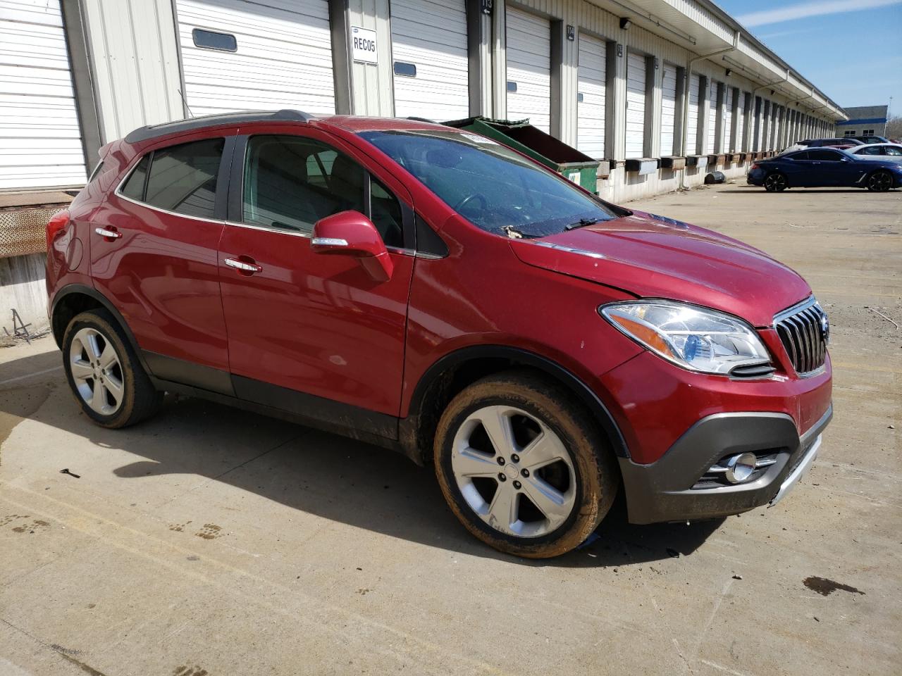 2015 BUICK ENCORE with FRONT END damage, VIN KL4CJFSB7FB045116