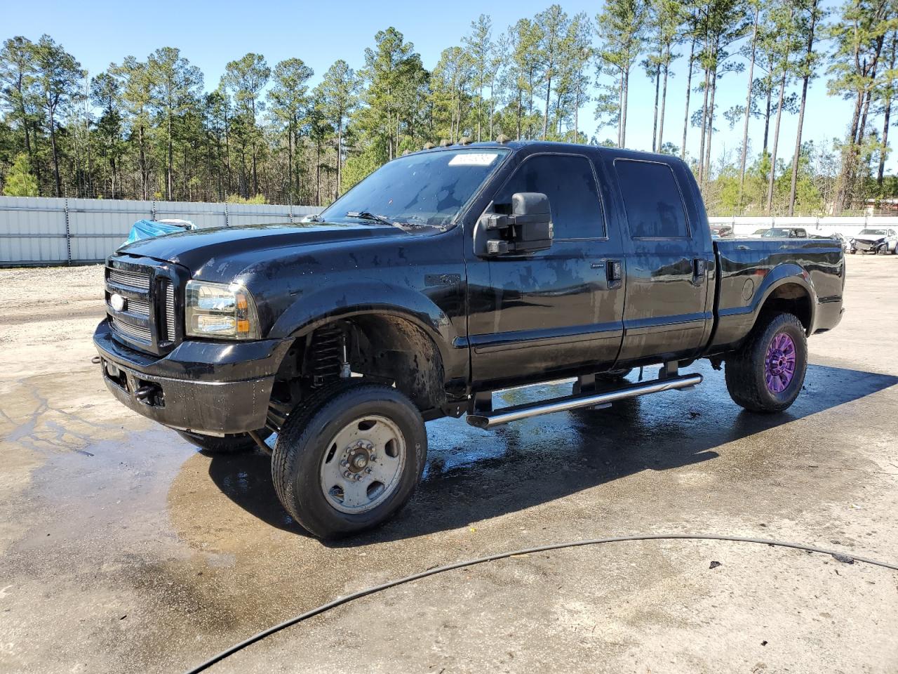 2006 Ford F250 Super Duty იყიდება Harleyville-ში, SC - Vandalism