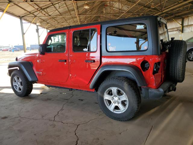 JEEP WRANGLER 2018 Красный