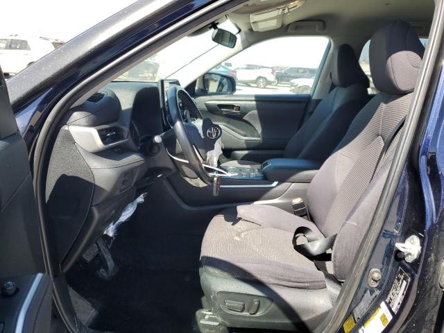  TOYOTA HIGHLANDER 2020 Синий