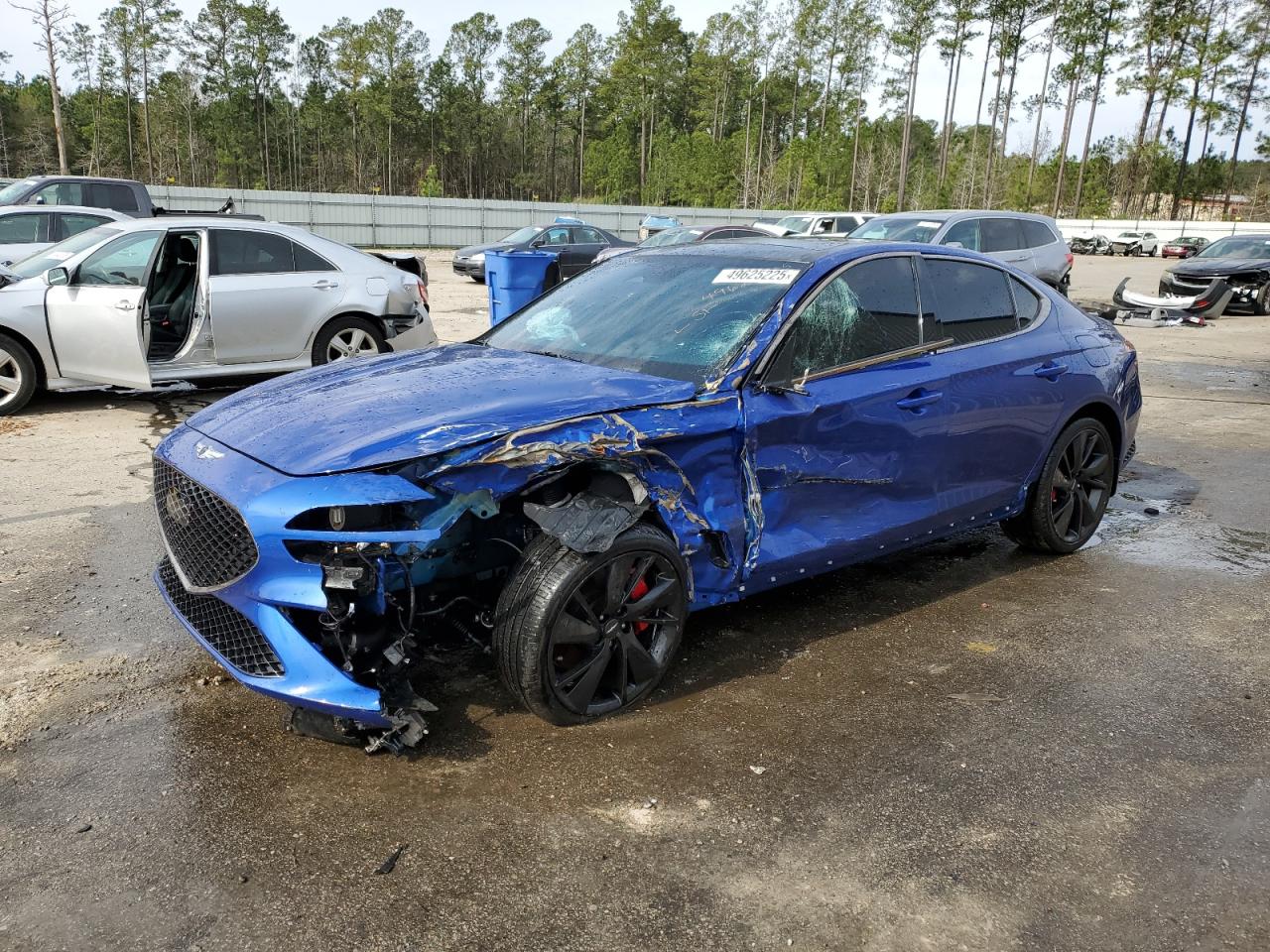 2022 Genesis G70 Base на продаже в Harleyville, SC - Side