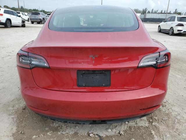  TESLA MODEL 3 2022 Czerwony