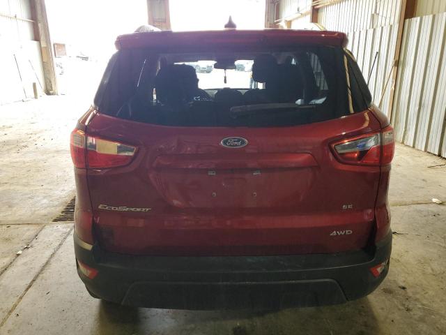  FORD ECOSPORT 2020 Burgundy