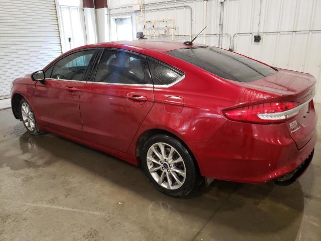 FORD FUSION 2017 Czerwony