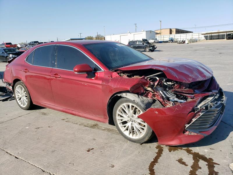  TOYOTA CAMRY 2020 Burgundy