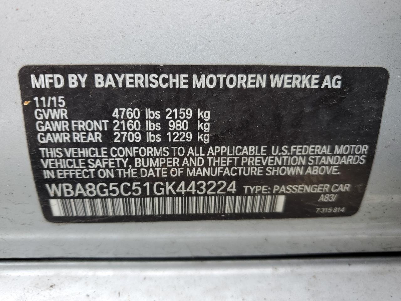 2016 BMW 3er - Image 12