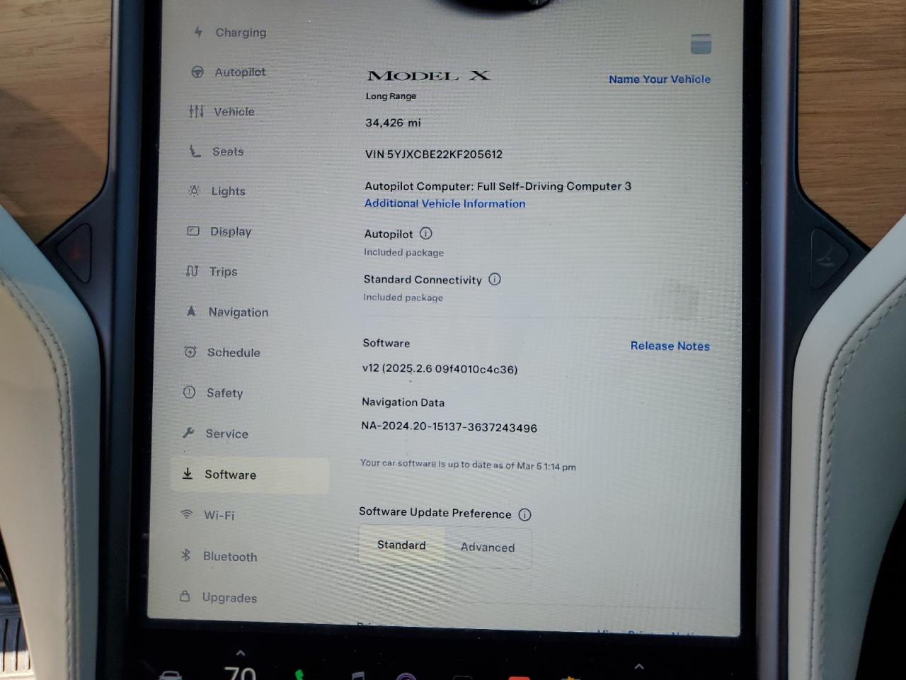 2019 Tesla Model X VIN: 5YJXCBE22KF205612 Lot: 47630095