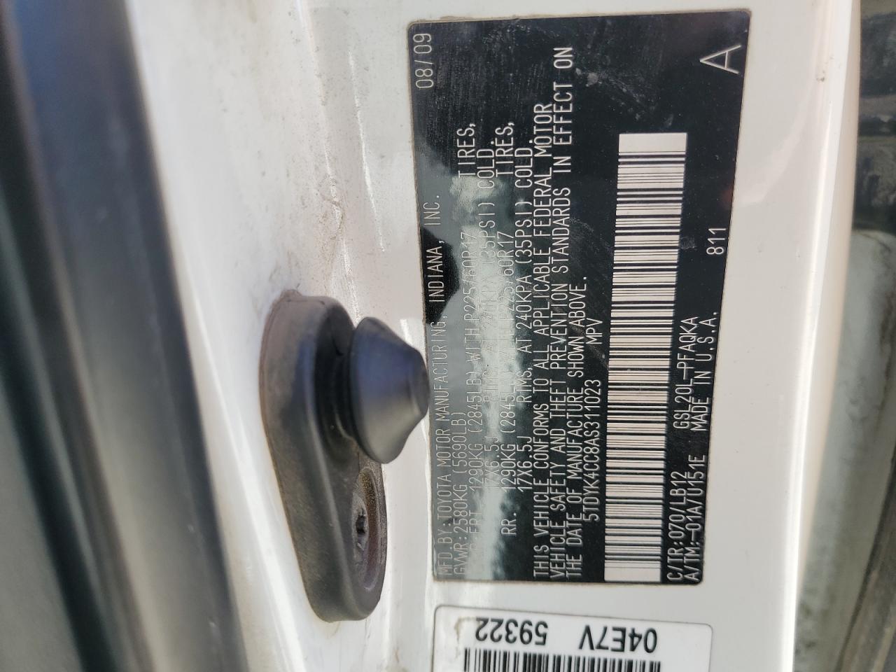 2010 Toyota Sienna - Image 14
